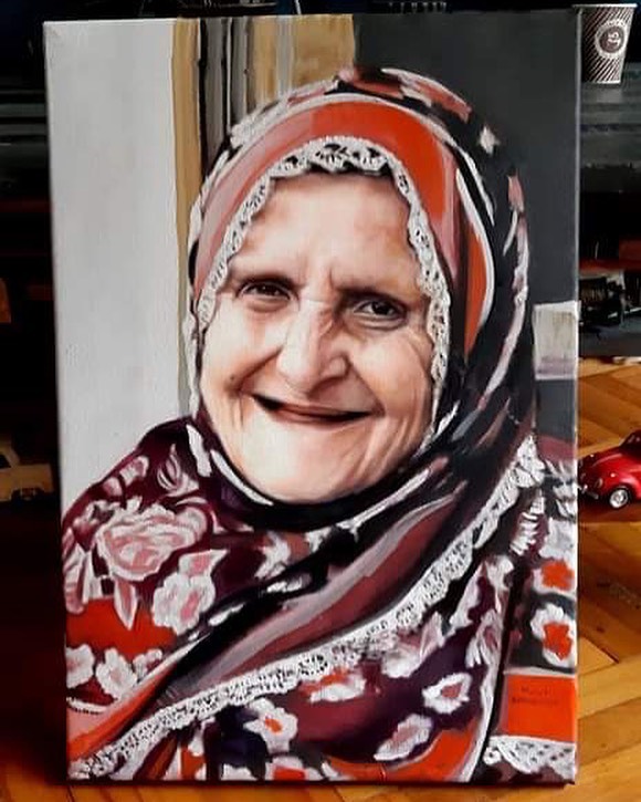 Yağlıboya Portre Çalışmaları - Sanatsal Hediyeler ankara istanbul eskişehir 77